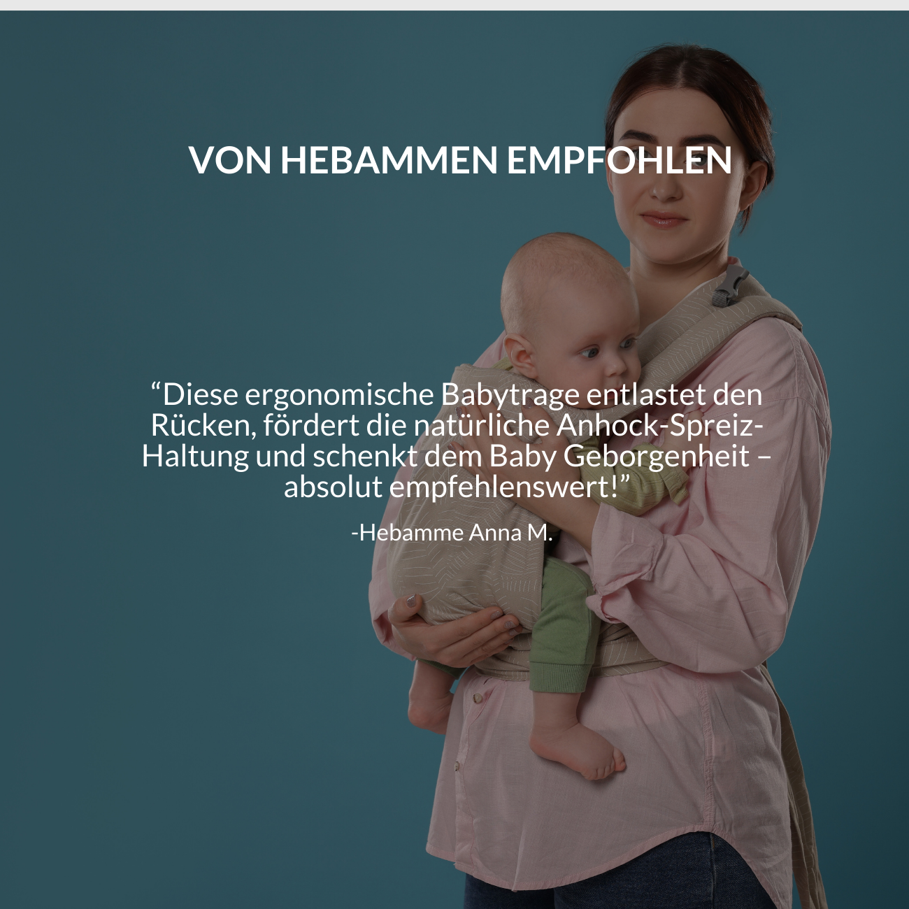 Ergonomische Kindertrage