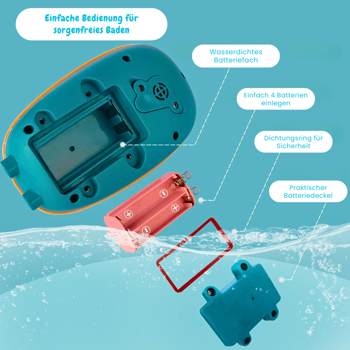 Entenfontäne Dekoration