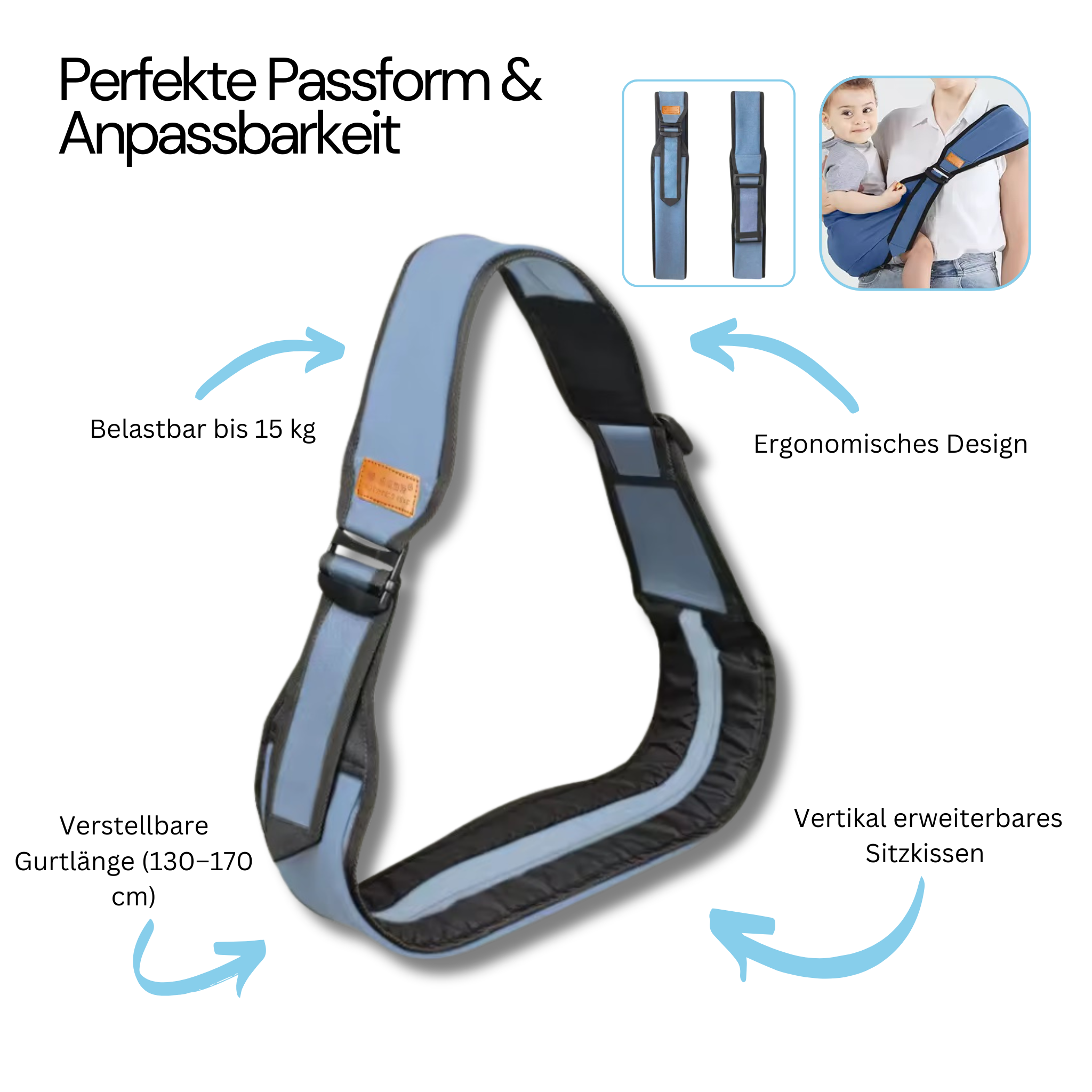 Ergonomische Kindertrage
