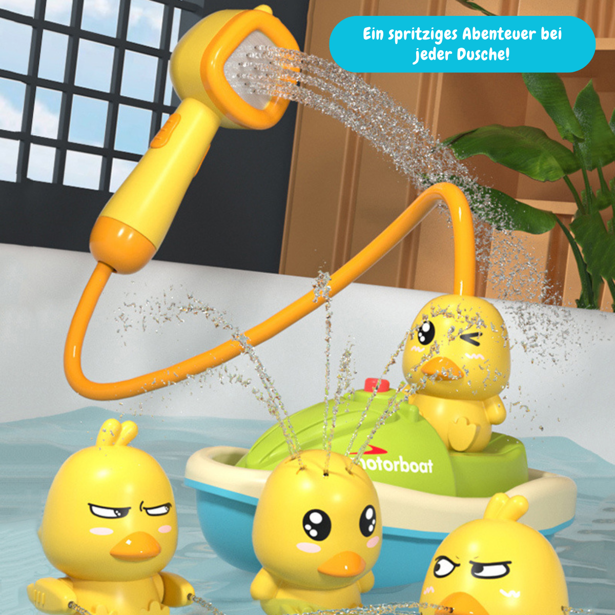 Entenfontäne Dekoration